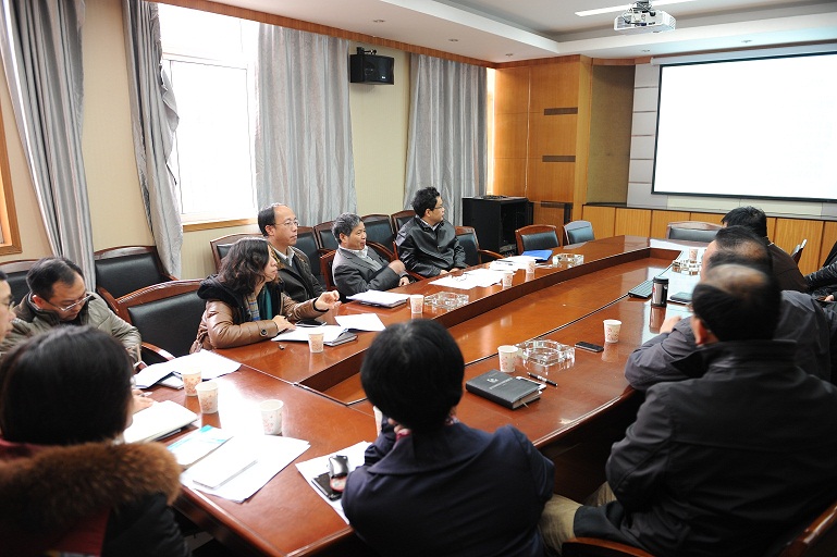 副校长谈广鸣到我院调研学科建设工作